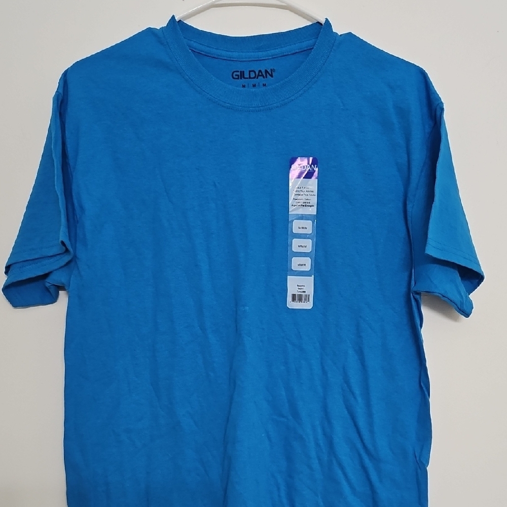 Gildan Men's Blue T-Shirt